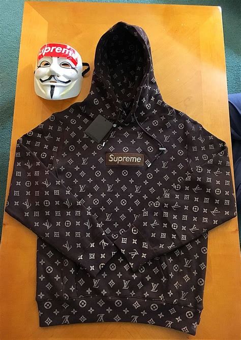 supreme lv hoodie retail price.